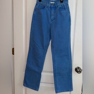 BDG urban outfitters bright blue cowboy jeans